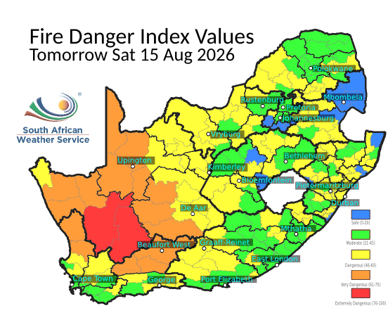 SAWS Tomorrow's FDI Map